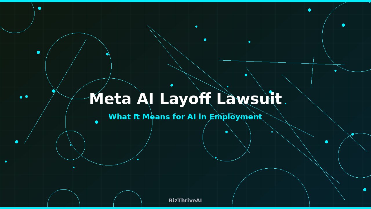 Meta AI Layoff Lawsuit: Employment Rules Explained