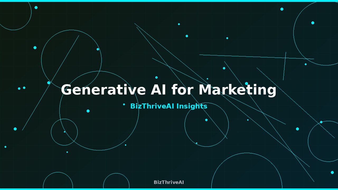 Generative AI for Marketing