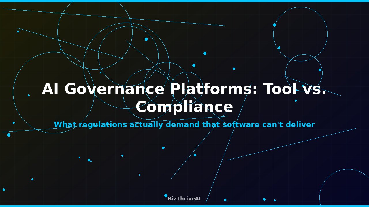 AI Governance Platforms: The Gap Between Tooling and Actual Compliance