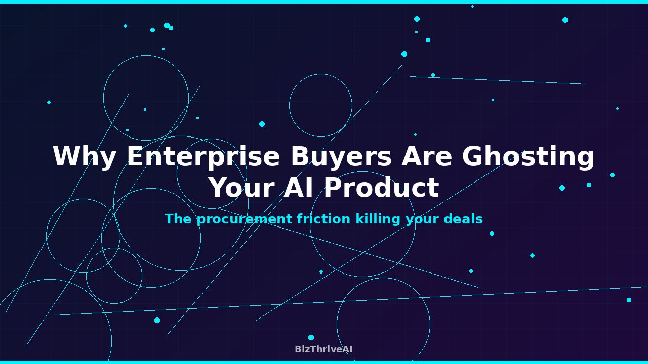 Why Enterprise Buyers Are Ghosting Your AI Product