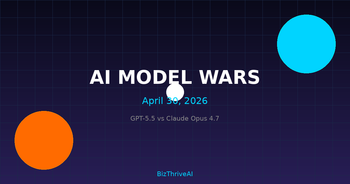 GPT-5.5 vs Claude Opus 4.7 April 2026